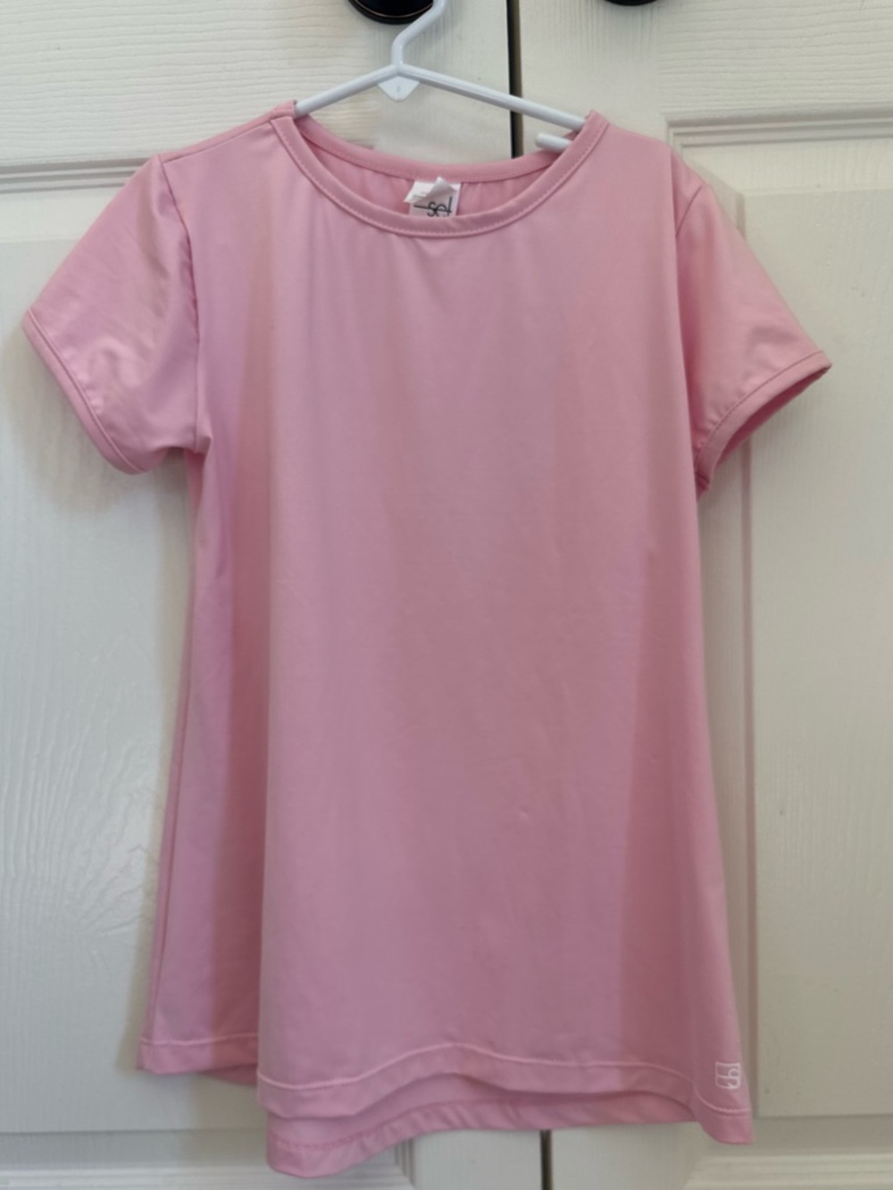 SET Athletics Girls' pink Short-Sleeve Athleisure Tee size 11/12